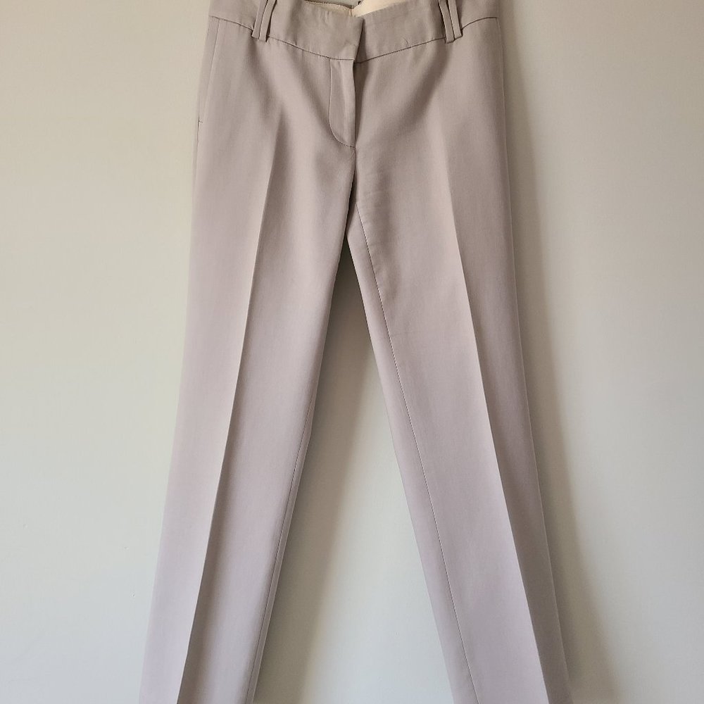 J Crew Gray Cotton Dress pants Size 0